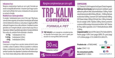 TRP-Kalm Formula pet