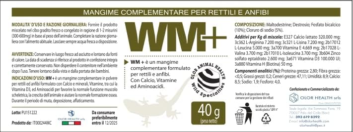 WM Plus rettili e anfibi