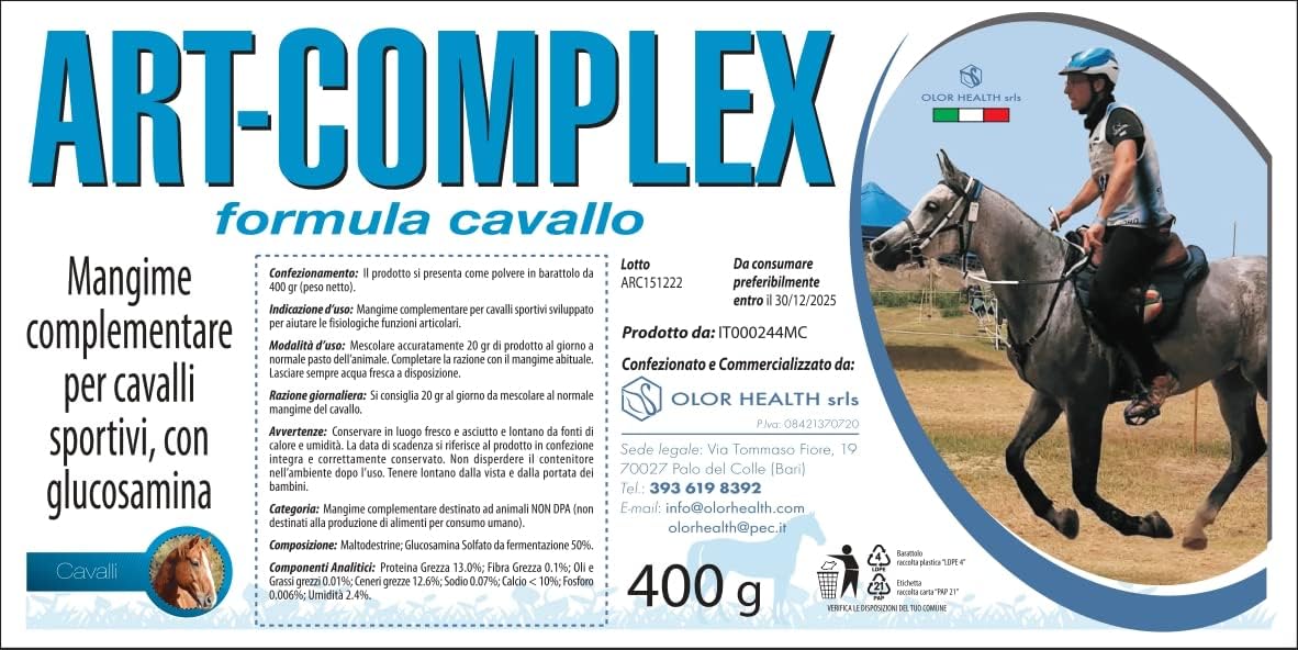 ART COMPLEX formula cavallo 400g