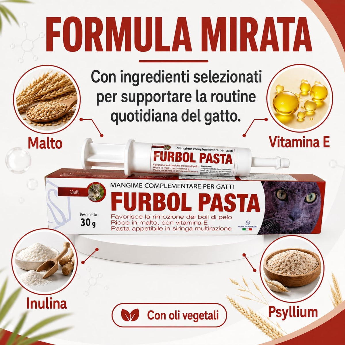 Furbol pasta gatti