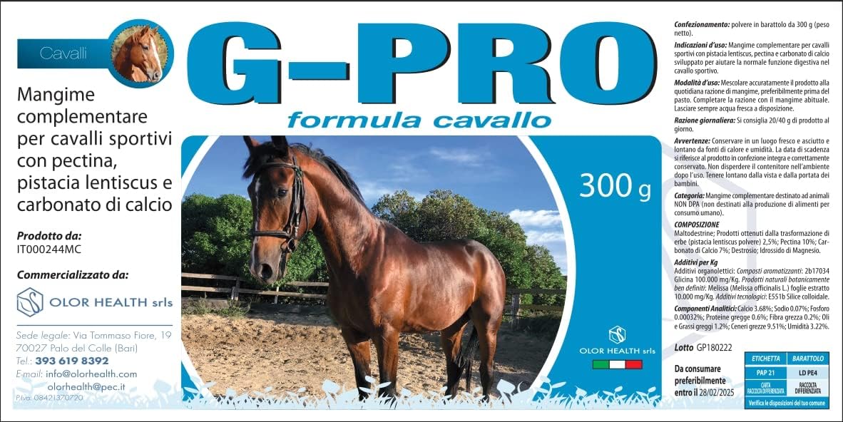 G PRO formula cavallo 300g