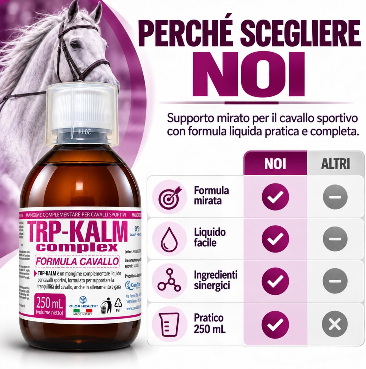 TRP KALM COMPLEX formula cavallo 250ml